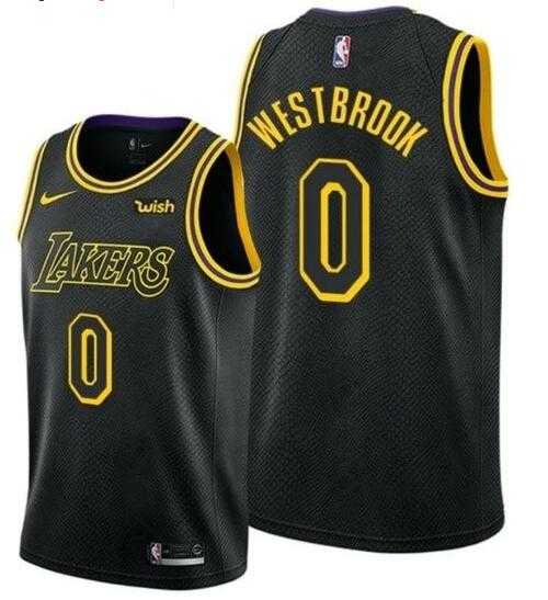 Lakers 0 Russell Westbrook Black Nike Swingman Jersey,We sell and wholesale Lakers 0 Russell Westbrook Black Nike Swingman Jersey on line form chian!